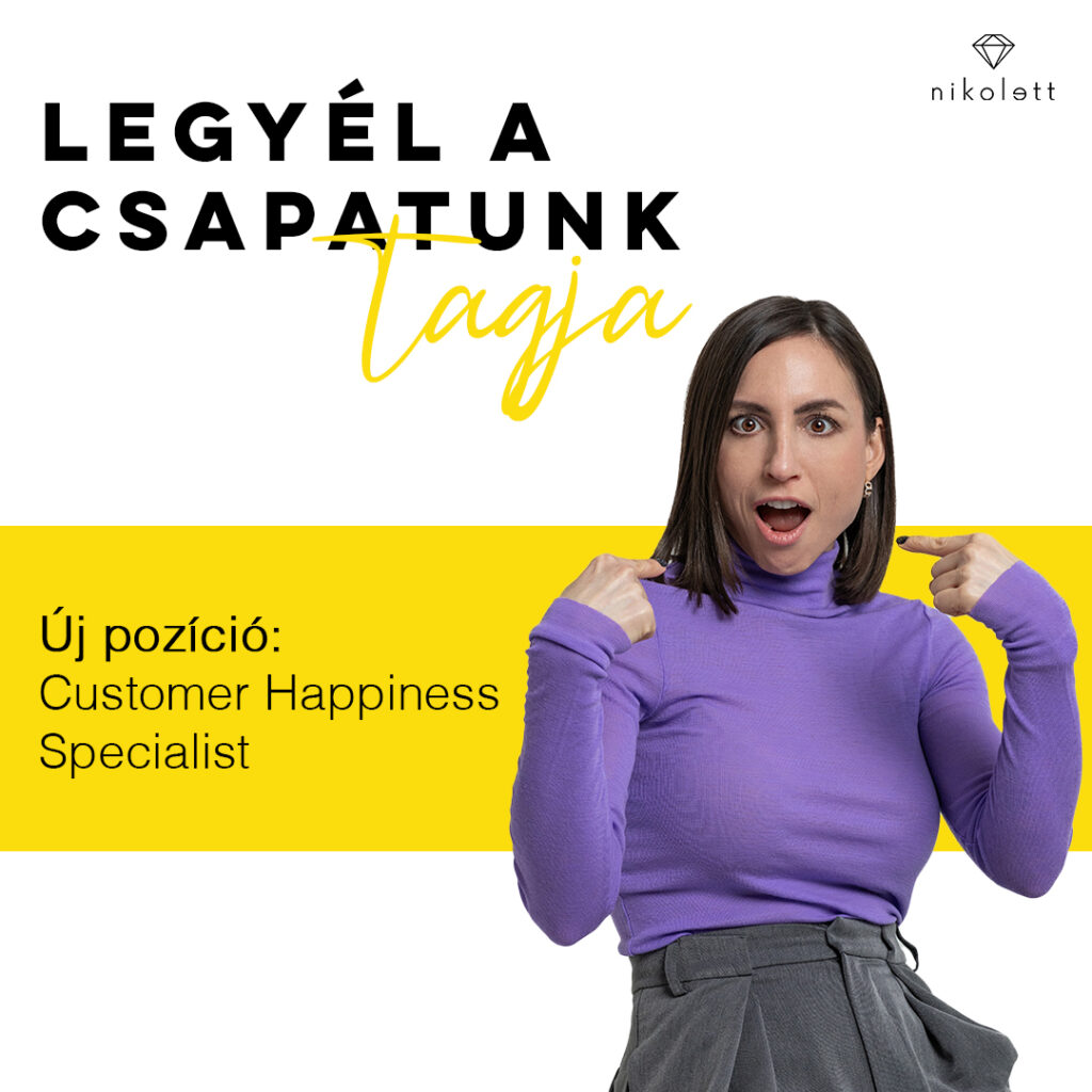 Álláslehetőség: Customer Happiness Specialist